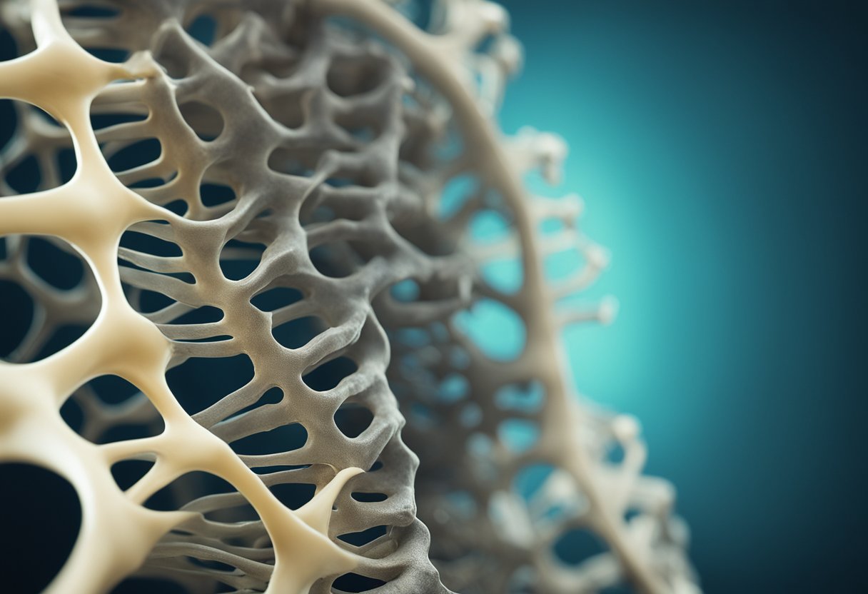 A nerve trapped in the atlas vertebrae, causing symptoms